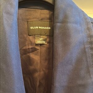 Club Monaco Navy Jacket